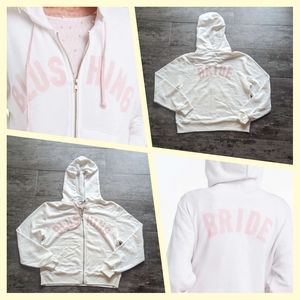 WILDFOX 💋 Blushing Bride Hoodie Zip Up Jacket